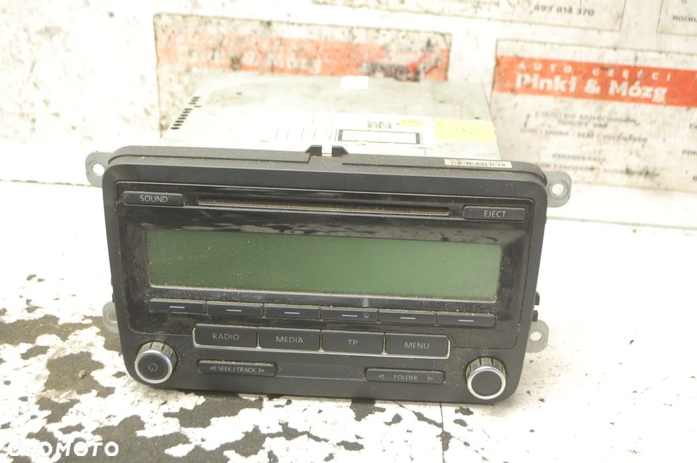 RADIO FABRYCZNE CD 1K0035186AA BLAUPUNKT/ BOSCH VW GOLF V KOMBI JETTA PASSAT B6 - 8