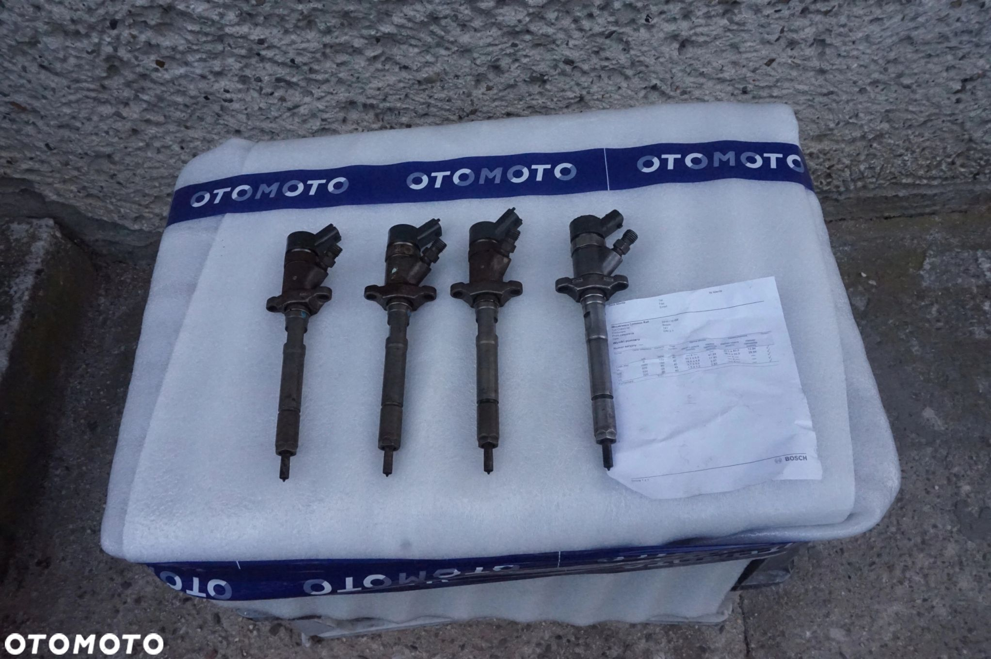 WTRYSK 1.6 TDCI FORD FOCUS II C-MAX MAZDA 3 0445110297 - 3