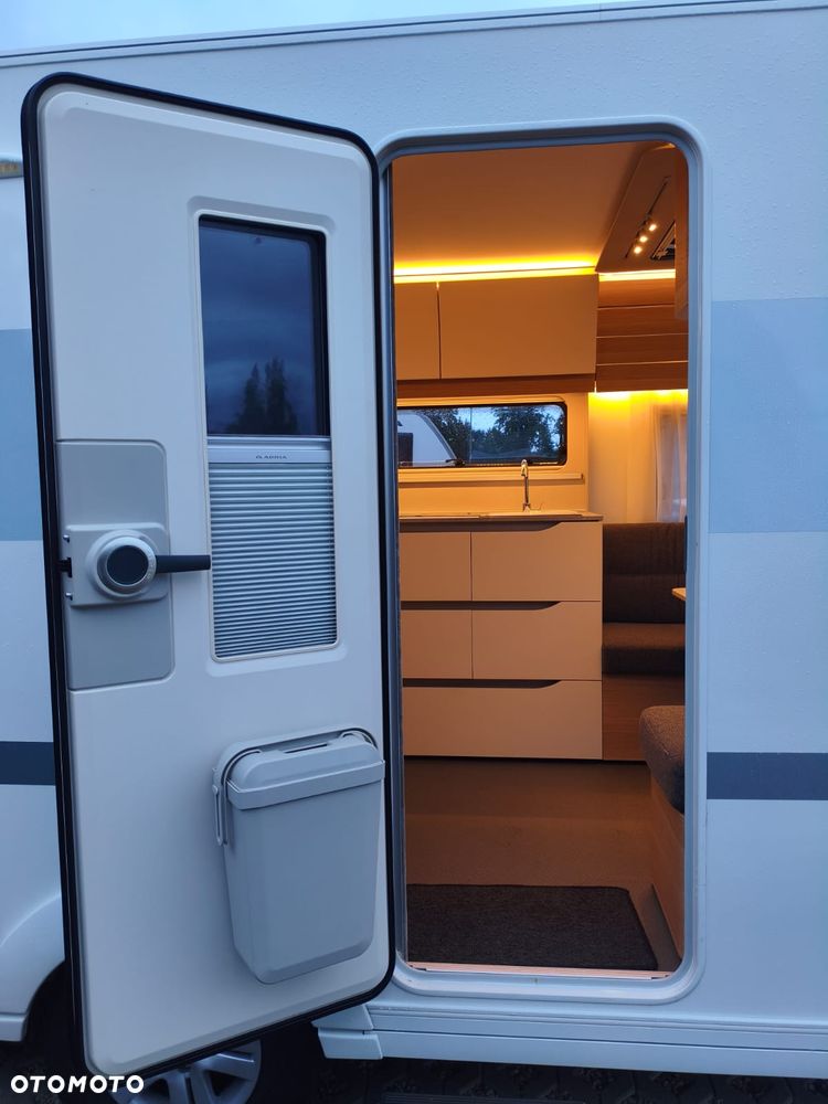 Adria ADORA 522 UP Panorama namiot i aneks podgrzewana podłoga duża lodówka jak hobby ufe 540 560 fendt camping dostawa - 27