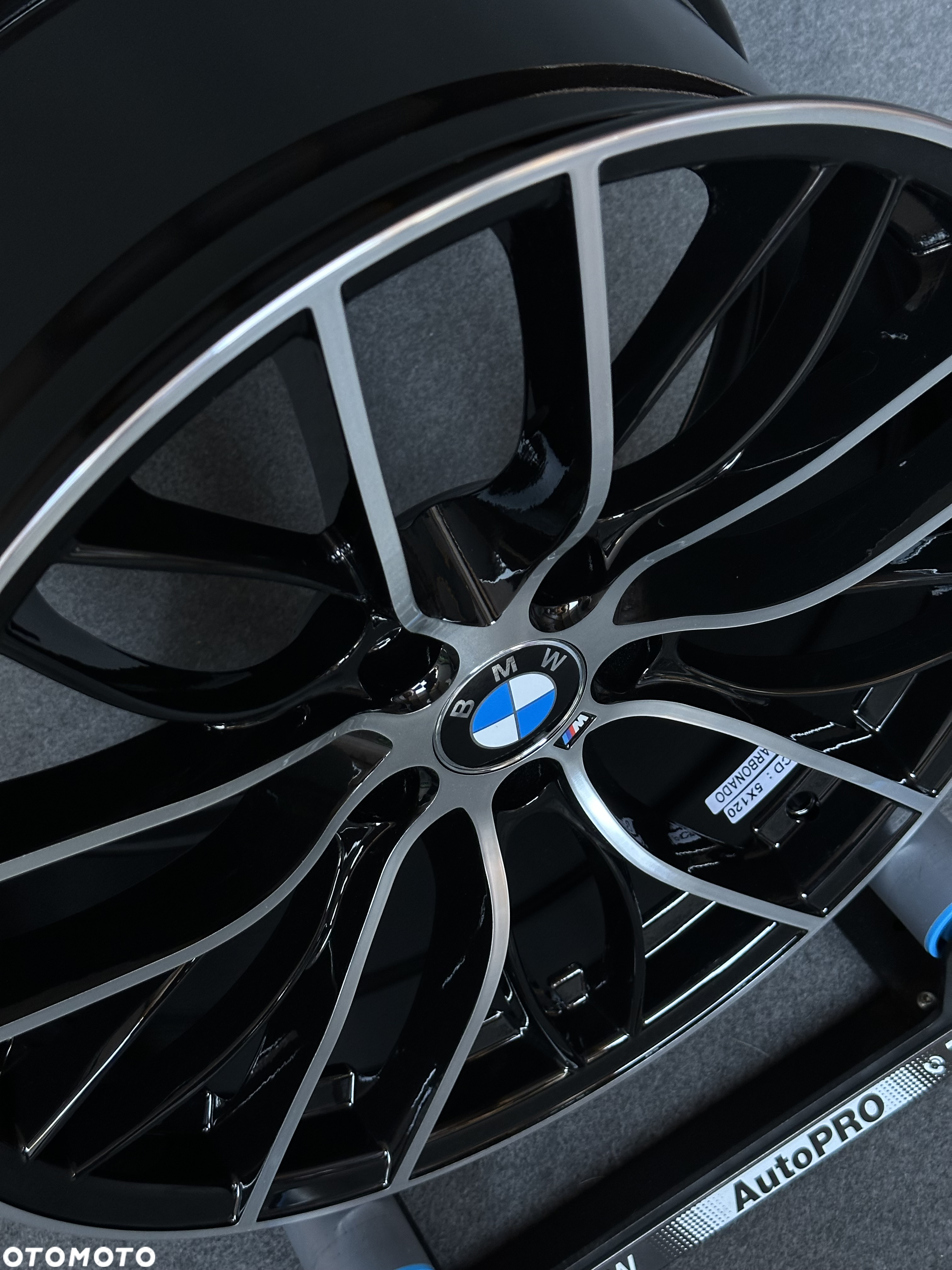 NOWE Felgi do BMW 5x120 19” Carbonado czarny połysk/polerowane fronty - 4