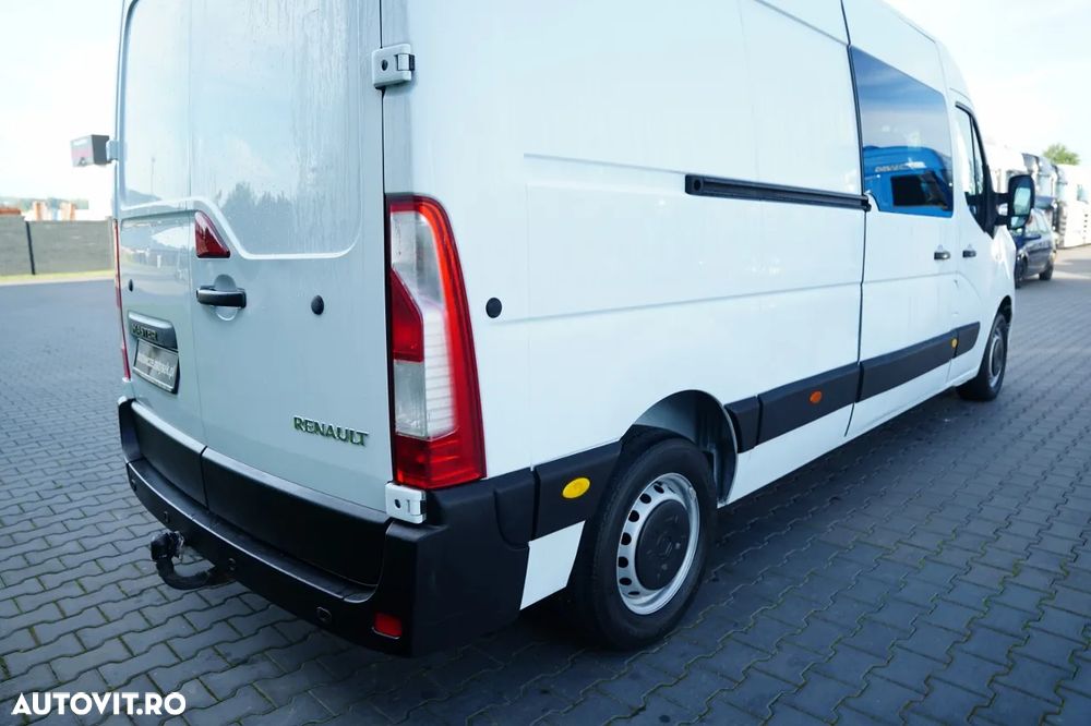 Renault MASTER / CAROSERIE ROATĂ / FUGO / CABINĂ MIXĂ 7 LOCURI / CAROSERIE / DEALER POLONESC / UNIC PROPRIETAR - 14