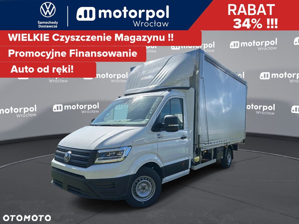 Volkswagen Crafter SKRZYNIA+PLANDEKA z burtofiraną/35 Poj. Kab./2.0BiTDI 163KM - 2