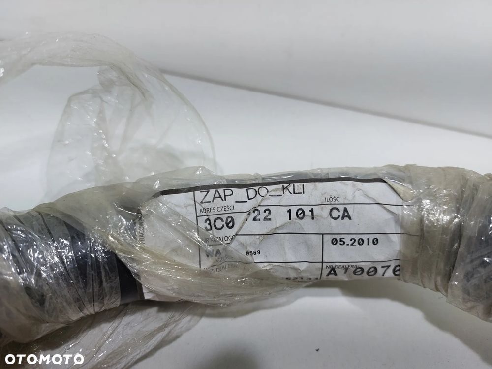 RURA WAZ PRZEWOD WODY VW PASSAT B6 2.0TDI BMN 3C0722101CA SLASK WYSYLKA VAT - 2
