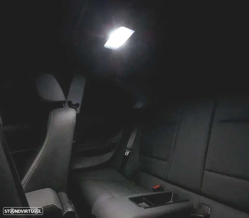 KIT COMPLETO DE 21 LÂMPADAS LED INTERIOR BMW E34 TOURING ESTATE 518G 518I 520I 525I 525IX 530I 540I - 7