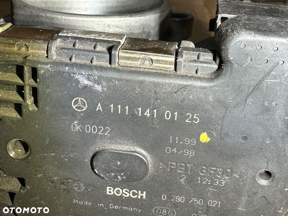 MERCEDES E CLK SLK C  benzyna sprinter  przepustnica - 5