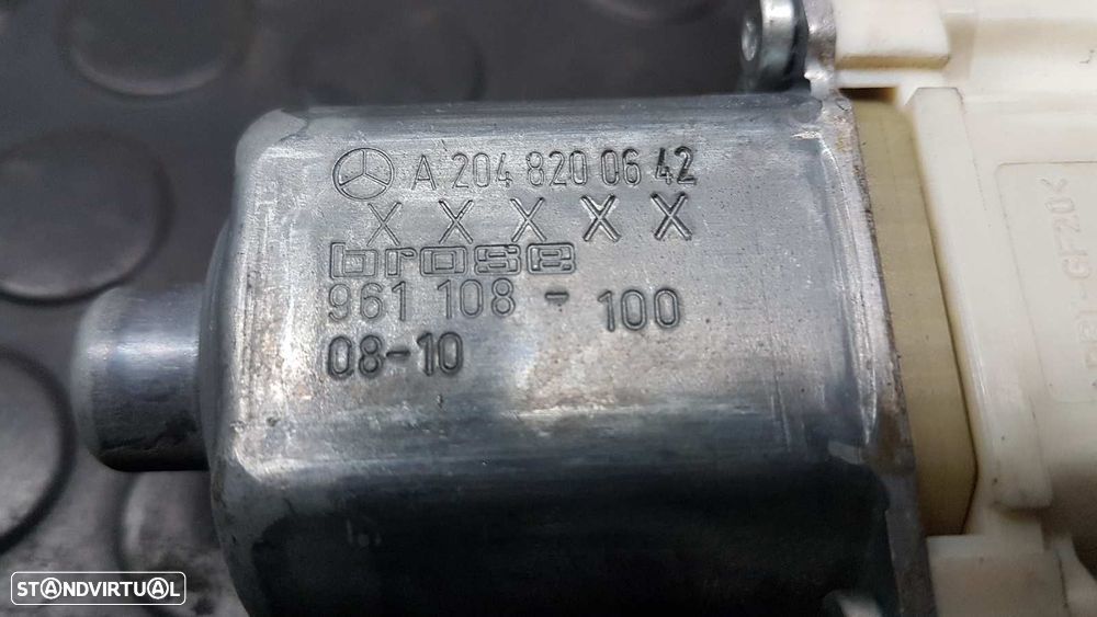 MOTOR ELEVADOR TRASEIRO DIREITO MERCEDES CLASE C (W204) BERLINA C 200 CDI (204.0... - 8