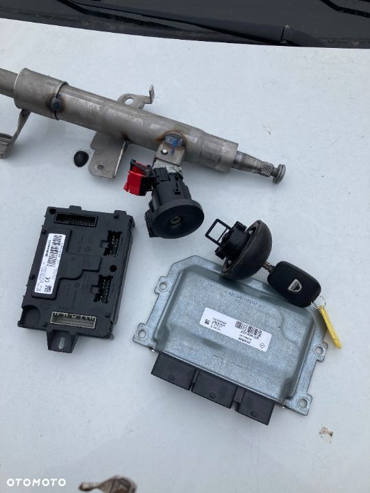 DACIA SANDERO 2 II LOGAN 1.0 SCE ZESTAW STARTOWY KOMPUTER STEROWNIK SILNIKA 237109612R 18r. - 1