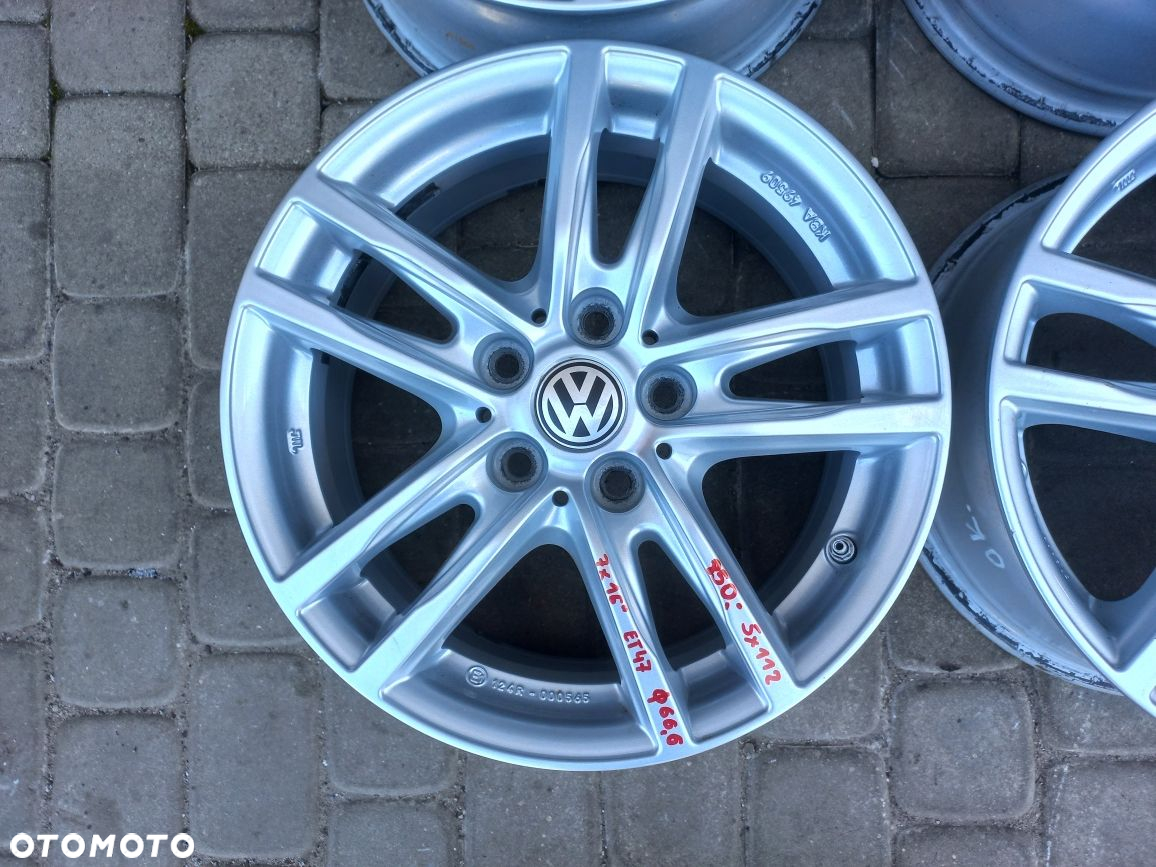 Felgi aluminiowe 16" 5x112 do VW, Audi, Skoda, Seat - 5
