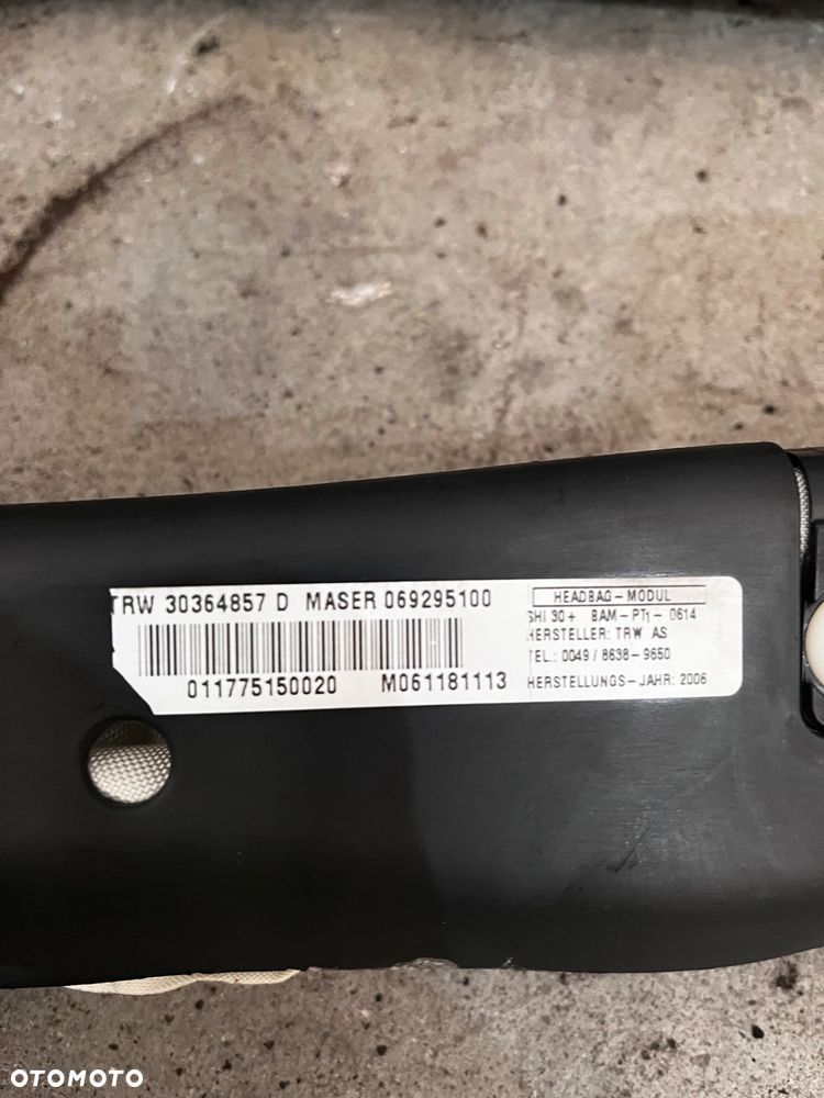 Kurtyna lewa/prawa Maserati Quatroporte V 2006r - 6