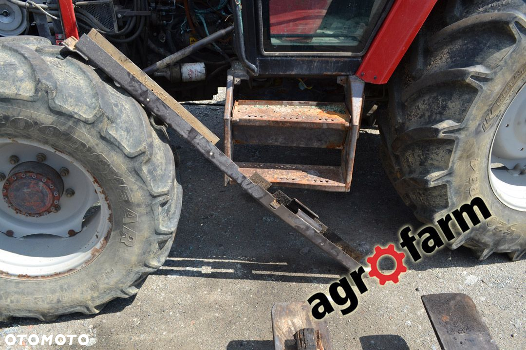 Massey ferguson części używane 6110 6120 6130 6140 6150 oś most silnik skrzynia zwolnica zębatka - 2