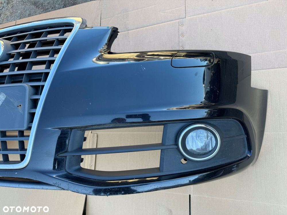 audi a6 c6 lift sline zderzak przód przedni grill xenon lz9y kompletny - 4