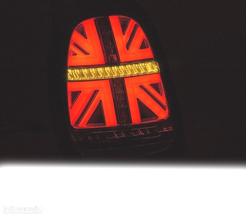 FAROLINS LED MINI COOPER F55 F56 F57 14-17 VERMELHO FUMADO - 2