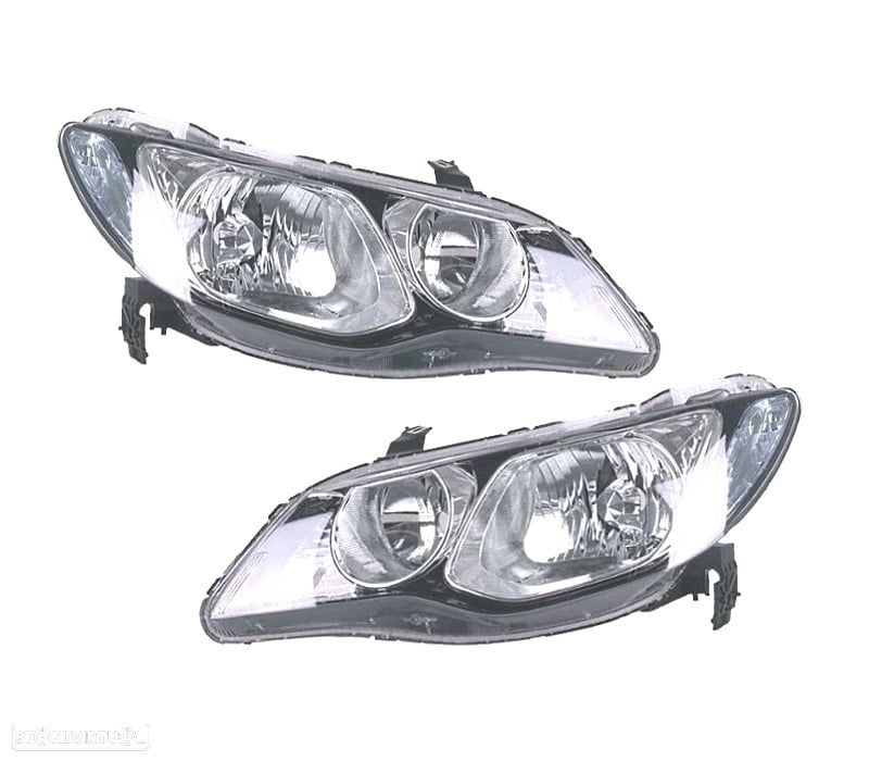 FARÓIS HONDA CIVIC SEDAN 4P 06-12 - 1