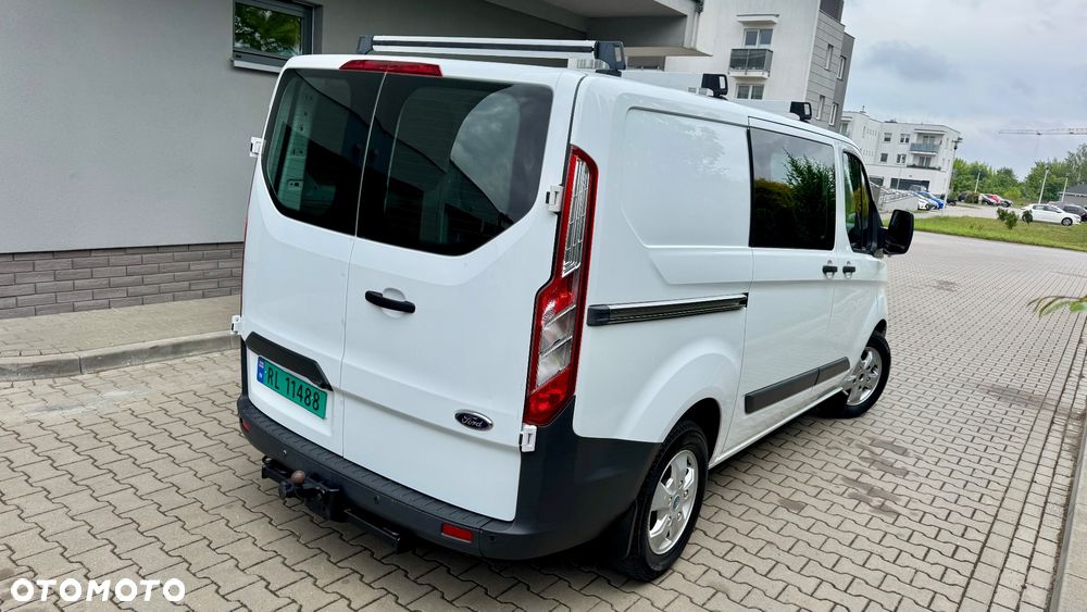 Ford Transit Custom L2H2 średni  xenon kamera idealny 2.0 TDCI blaszak krótki L1H2 VAT FV faktura 23% 3 miejsca / osobowy blaszak podwójne drzwi z obu stron - 36