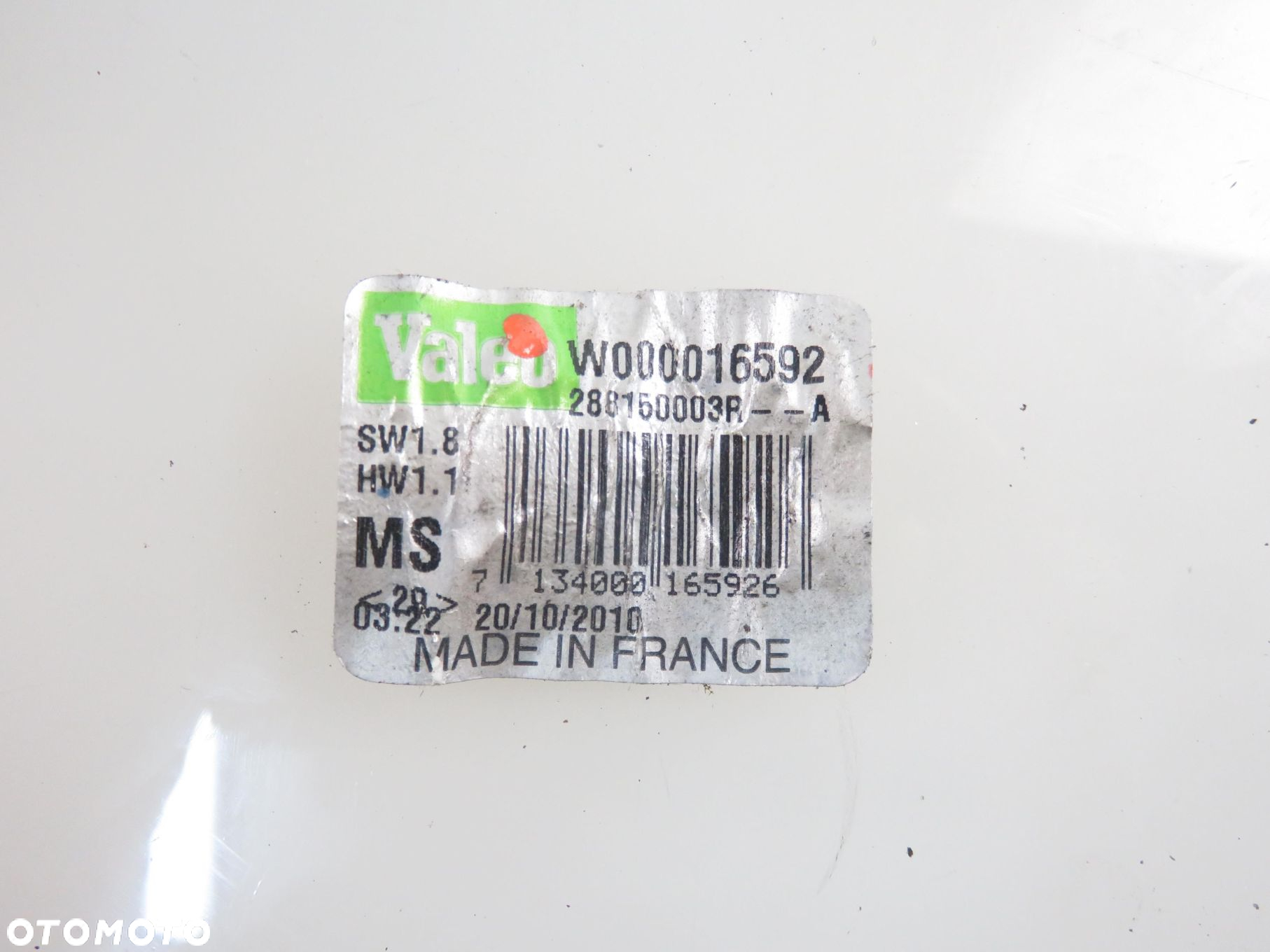 MECHANIZM WYCIERACZEK RENAULT SCENIC III (JZ0/1_) W000016592 - 3