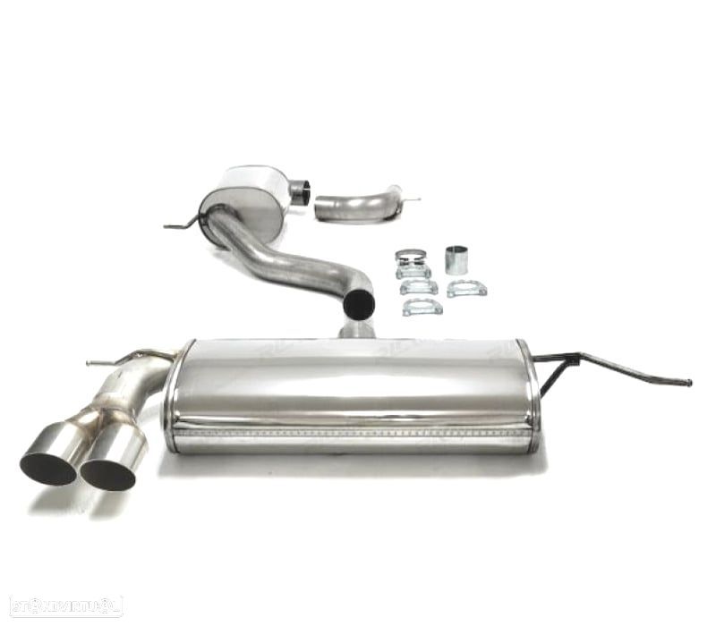 PANELA DE ESCAPE VOLSKWAGEN VW GOLF MK5 03-08 AÇO - 1