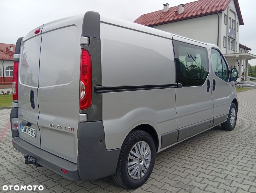 Opel VIVARO L2H1 Long Klima Elektryka Dubel Kabina 6os. Brygadówka - 7