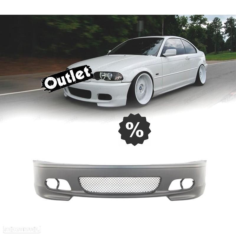 C002105C16 PARA-CHOQUES FRONTAL BMW E46 COUPE CABRIO 99-07 LOOK M2 - 1