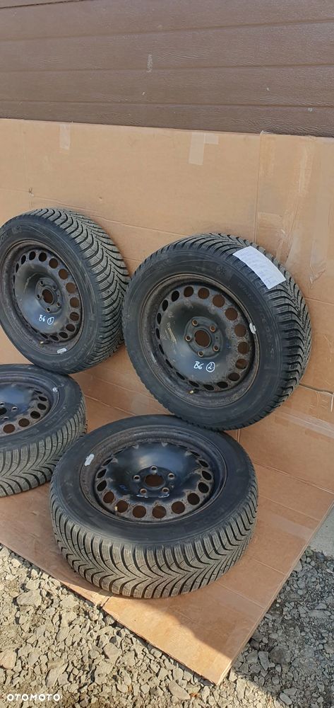 Felga stalowa komplet z oponami VW 5x112 16" ET42 6,5J VW Passat B6 3C0601027H - 6