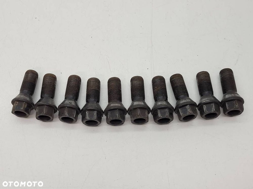 ŚRUBY KÓŁ 17 M14X1.25 DŁUGOŚĆ GWINTU 27MM I 24MM BMW 7 G11 G12 KOMPLET - 7