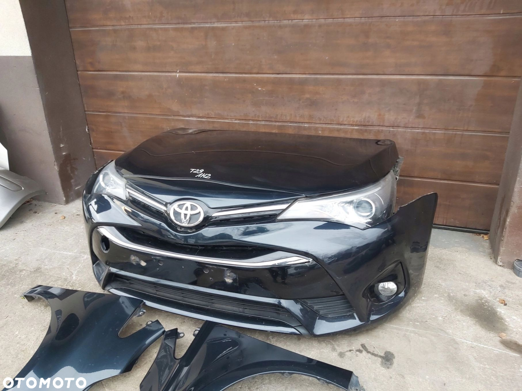 Toyota AVENSIS T27 lift zderzak przód kompletny maska błotnik pas przedni - 4