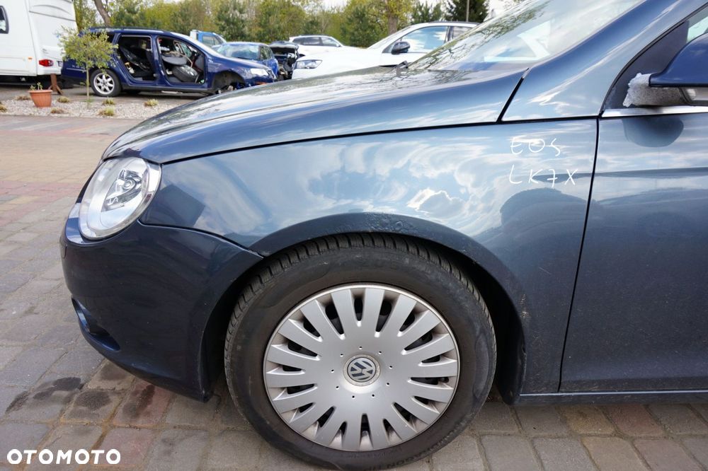 MASKA ZDERZAK BŁOTNIKI LAMPY EOS 1F7 LK7X  VOLKSWAGEN 2005-2010 SZARY PRZÓD KOMPLETNY - 5