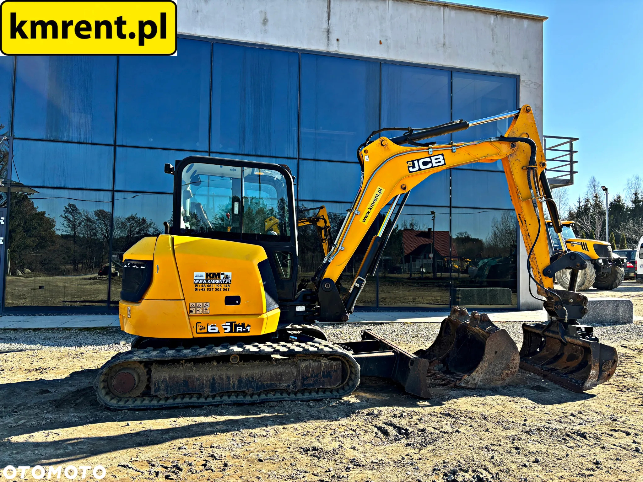 JCB 65R-1 MINI-KOPARKA 2016R. | CAT 307 JCB 855 JCB 8065 - 17