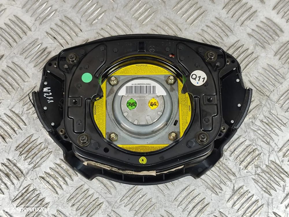 Airbag Condutor Mercedes Classe E W211 original - 6