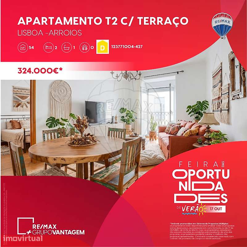 Apartamento T2 para venda