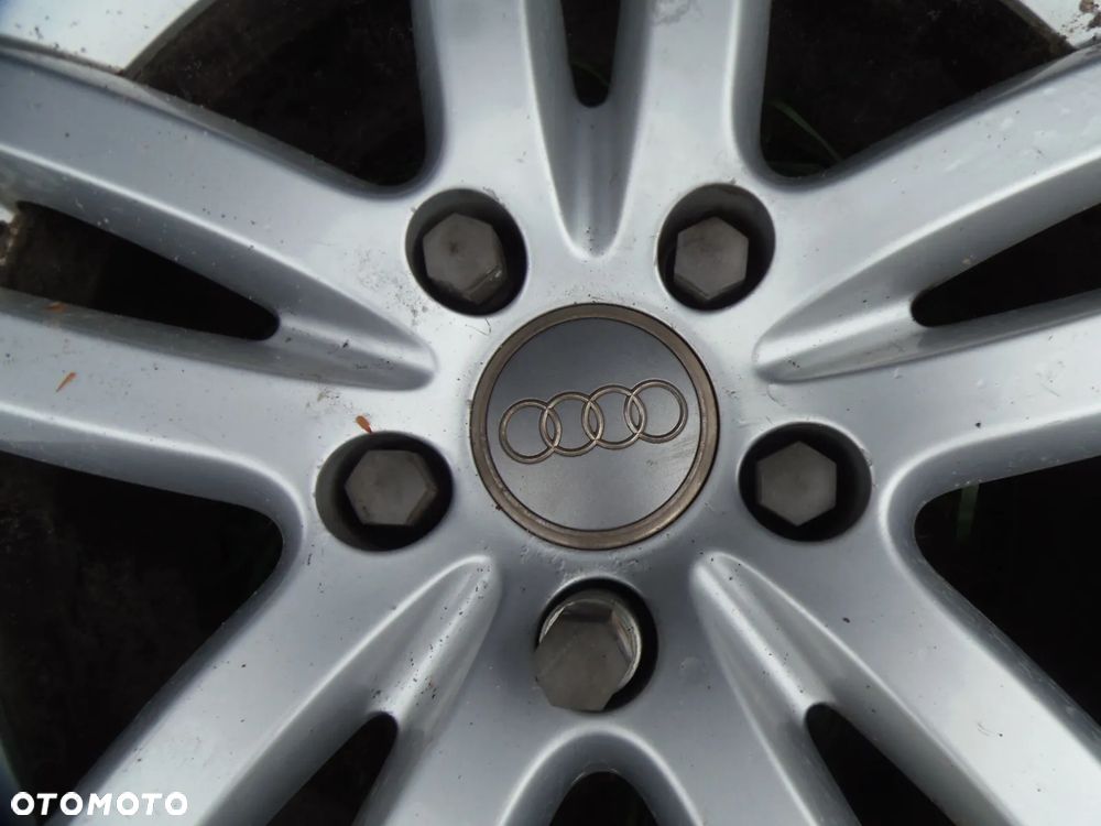 KOMPLET ALUFELG KOŁA Z DEKIELKAMI ŚRUBY W ZESTAWIE  18" 255/55 5X130 AUDI Q7 ORYGINALNE - 15