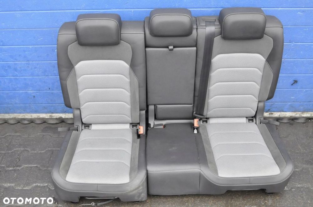 VW TIGUAN R-LINE FOTELE KOMPLET FOTELI ALCANTARA - 3