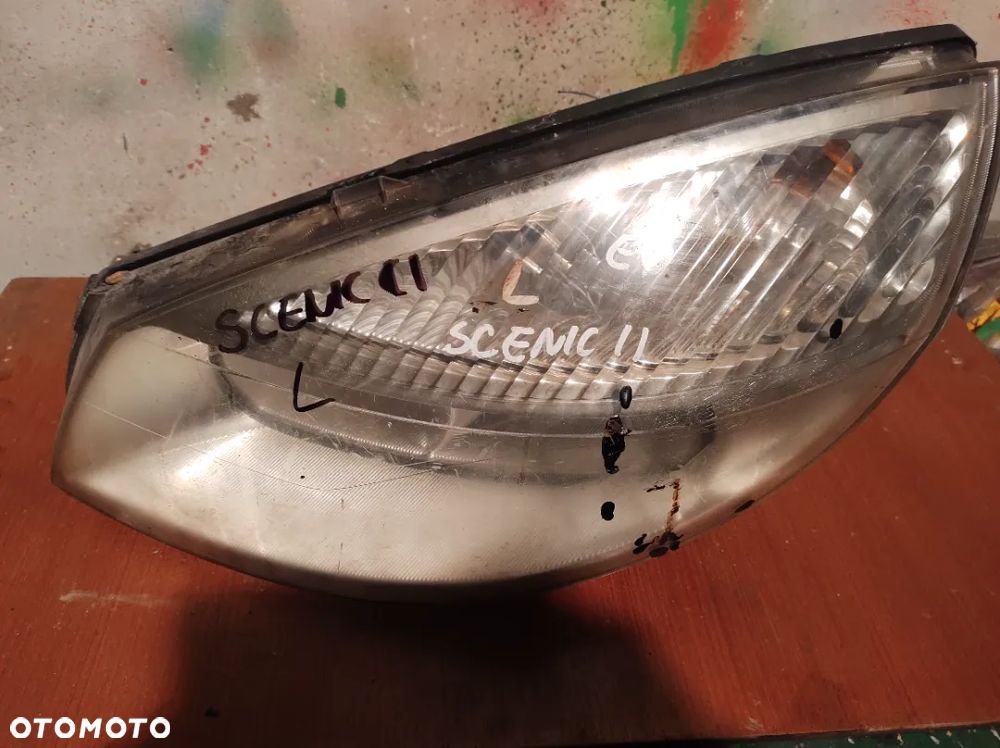 Renault scenic II lampa przód  lewa - 1