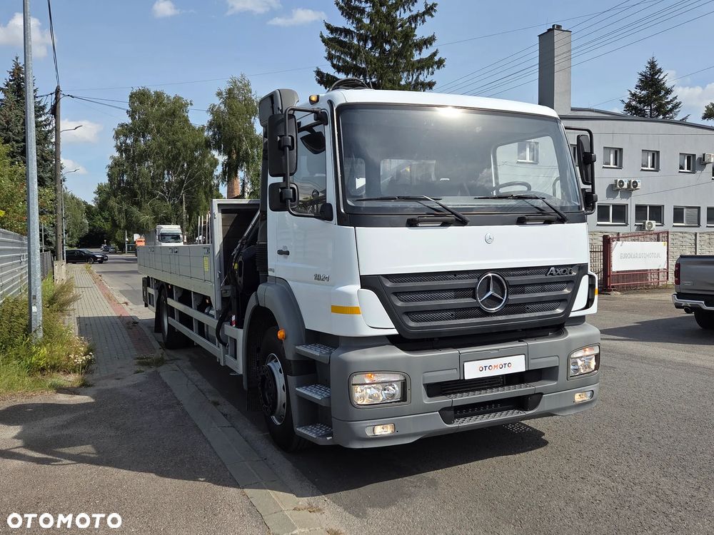Mercedes-Benz AXOR 1824L // HDS HIAB 122 // DŹWIG ŻURAW KRAN CRANE // TYŁ PODUSZKI // MOŻLIWA PRZEBUDOWA NA LAWETA AUTOLAWETA - 28