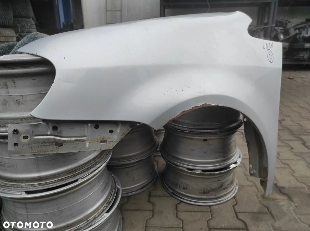 BŁOTNIK LEWY VW TOURAN 03-07R LA7W SREBRNY WYSYŁKA !!!! - 4