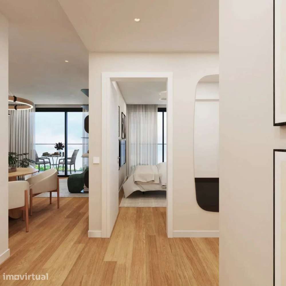 Apartamento T1 novo em Santa Marinha (Junto VL8) - Grande imagem: 3/18