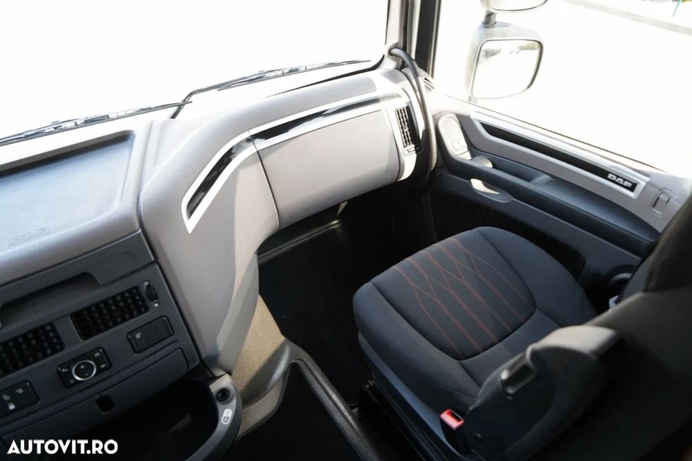 DAF XF 480 / SOLO  7,7 m/ CORTINĂ / 6X2 / PUNTE RIDICATĂ / - 33