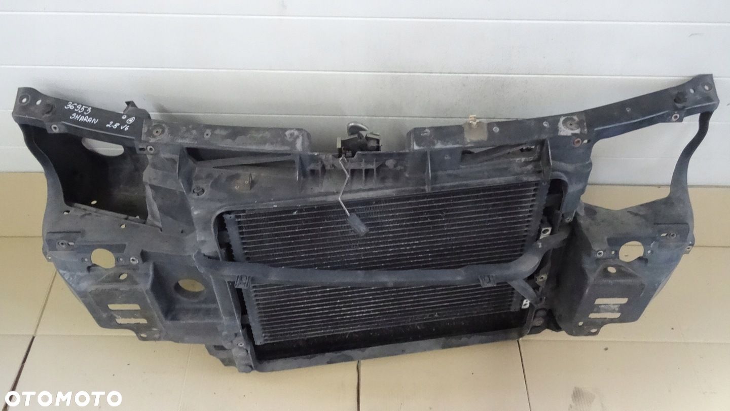 VW SHARAN VR6 2.8 PAS PRZEDNI KOMPLET CHŁODNIC - 1