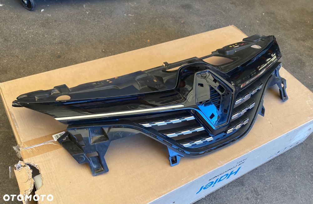 RENAULT CLIO 5 V ATRAPA CHŁODNICY PRZEDNIA GRILL PRZEDNI PRZÓD WZMOCNIENIE GRILLA ATRAPY CHŁODNICY CZASZA CZASZ GRILL ATRAPA MOCOWANIE GRILLA ATRAPY W ZDERZAK PRZEDNI ZDERZAKA 622567196R 622561539R - 3