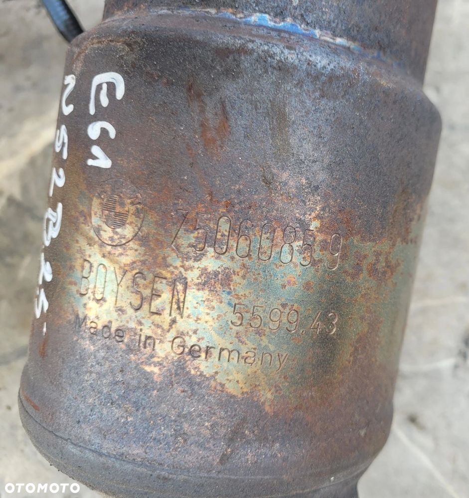 KATALIZATOR BMW E61 N52B25 2.5 BENZYNA 7506085 - 7