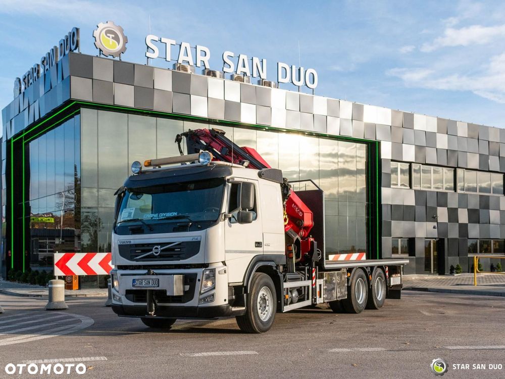 Volvo FM 420 6x2 HMF 3820-K6 Fly Jib Hds Żuraw - 16