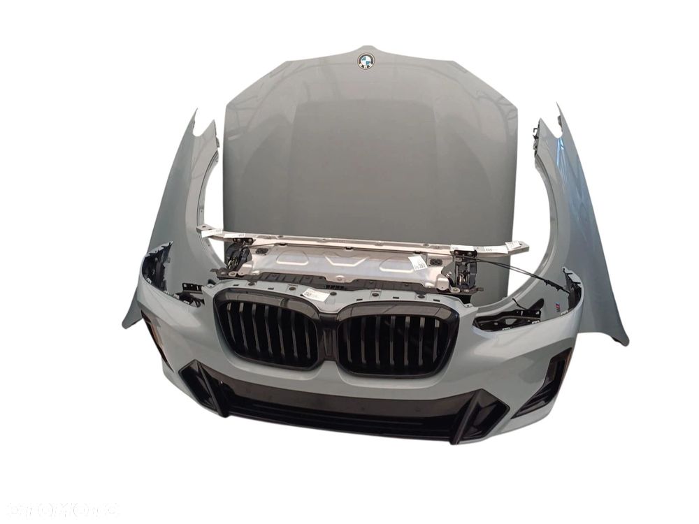 Kompletny zestaw przedniej części nadwozia BMW X3 G01 LCI X3 C4P Brooklyn grau metallic M-PAKIET - 4