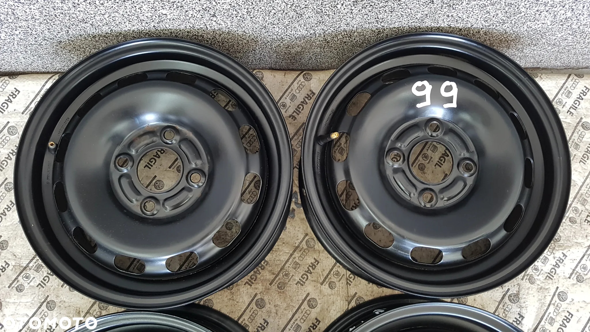 FELGI STALOWE FORD FIESTA MK 5 MK 6 MK7  5,5JX14  4X108 ET47,5 - 5