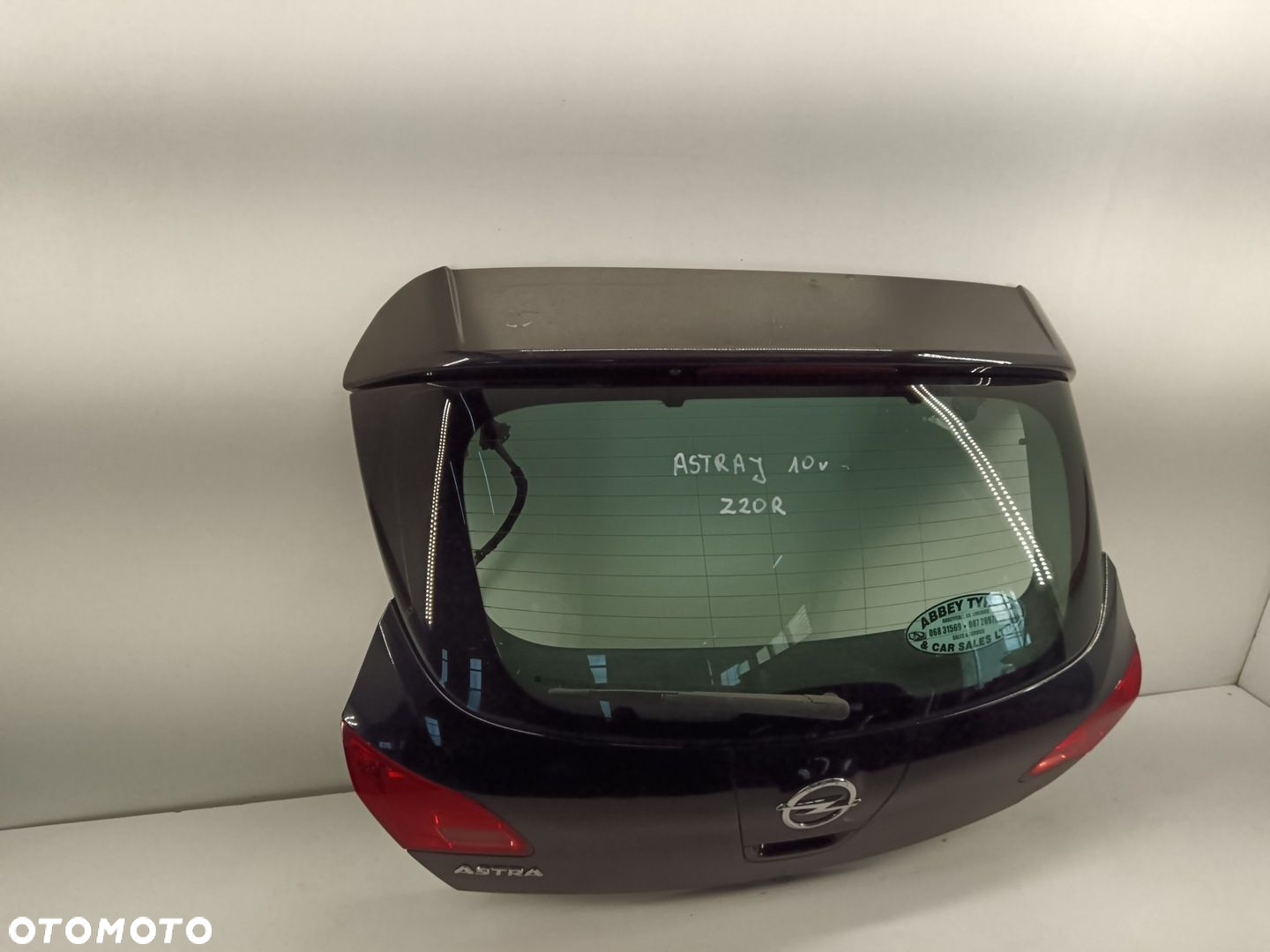 KLAPA BAGAŻNIKA TYLNA OPEL ASTRA J IV 09-13 Z20R - 3