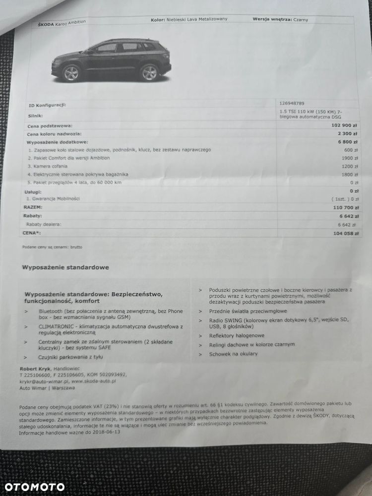 Skoda Karoq 1.5 TSI ACT 4x2 Ambition DSG - 16