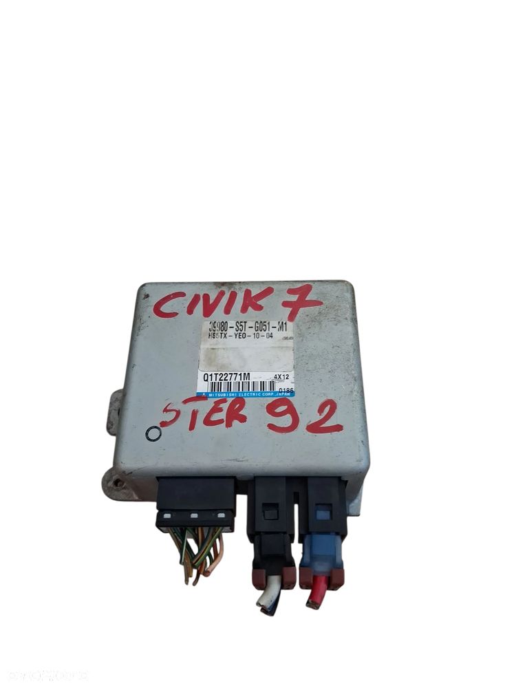 Sterownik KOMPUTER  ABS ECU HONDA CIVIC VII 39980S5T - 1
