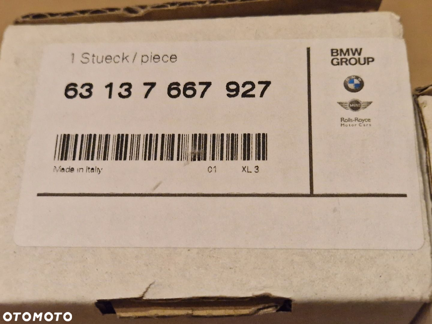 Lampa kierunkowskazu BMW F 650 63137667928 PRAWA NOWA OE MIGACZ KIERUNEK - 4