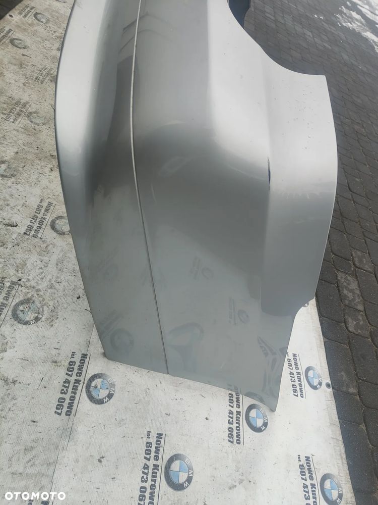 BMW E61 Zderzak tylny tył Titansilber pod hak 354/7 - 8