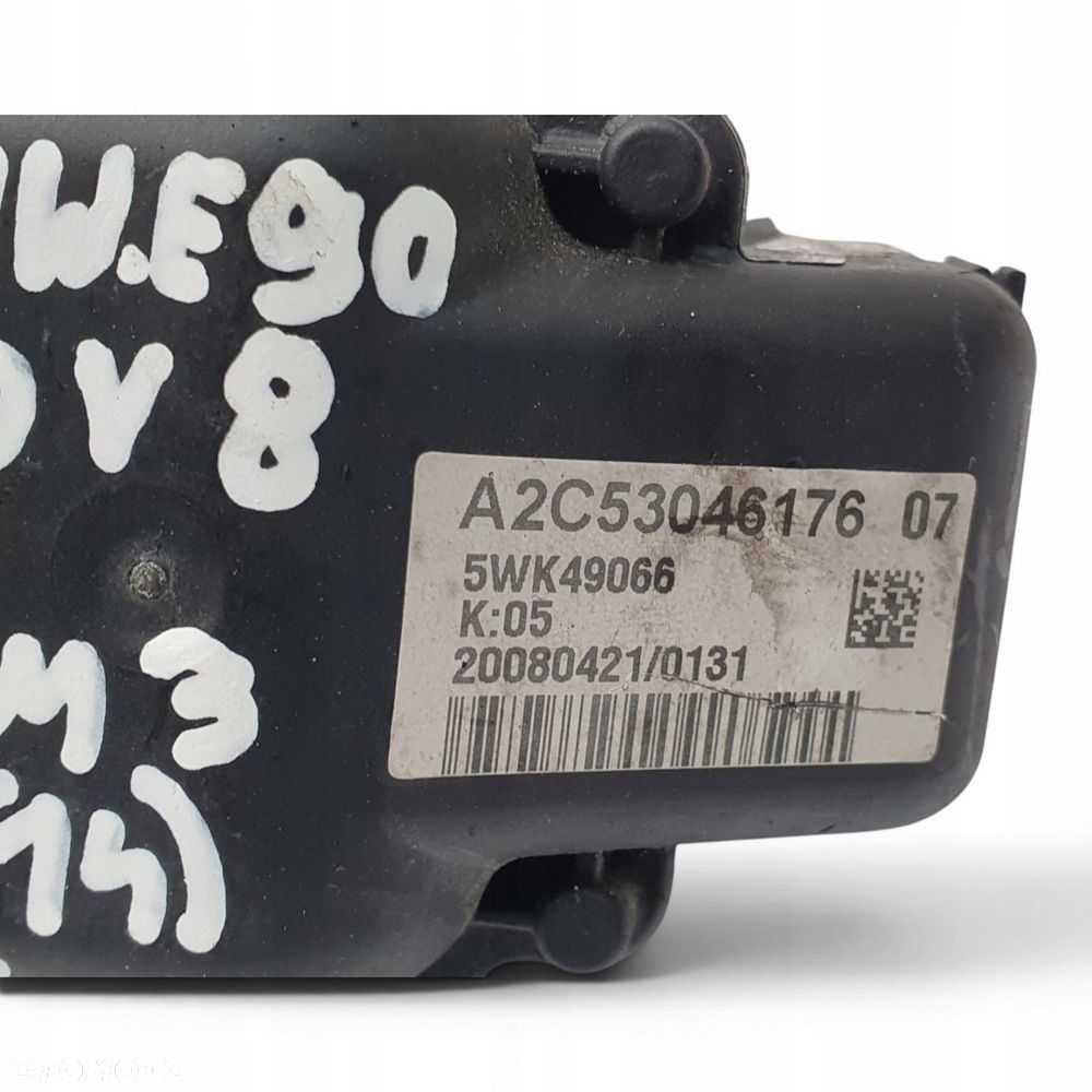 NASTAWNIK PRZEPUSTNICY BMW E90 M3 4.0 V8 oryginał A2C53046176 5WK49066 - 2