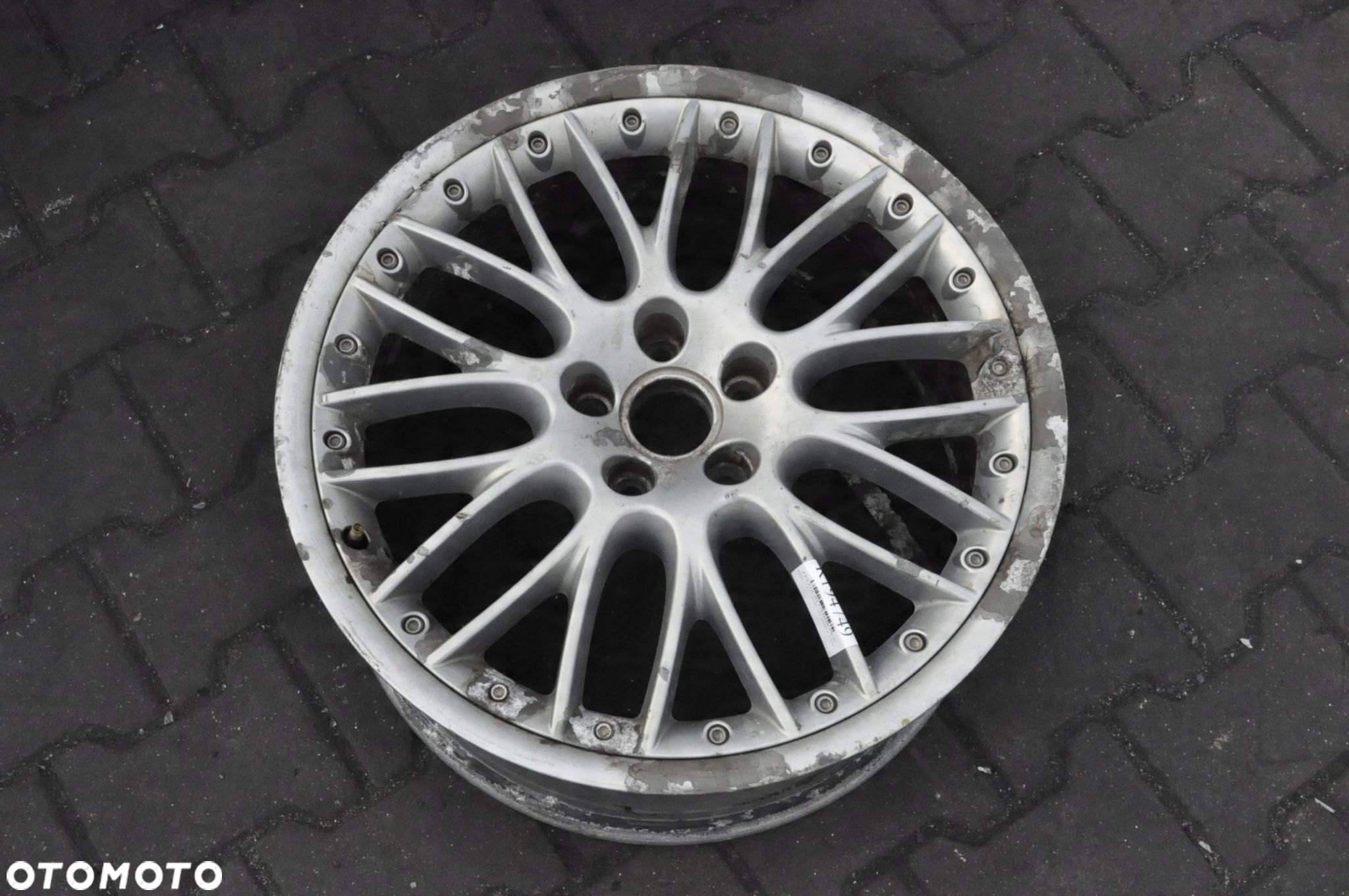 AUDI A6 C6 FELGA ALUMINIOWA BBS RS 681 R19" 8.5J 5X112 ET48 4F0601025L - 1