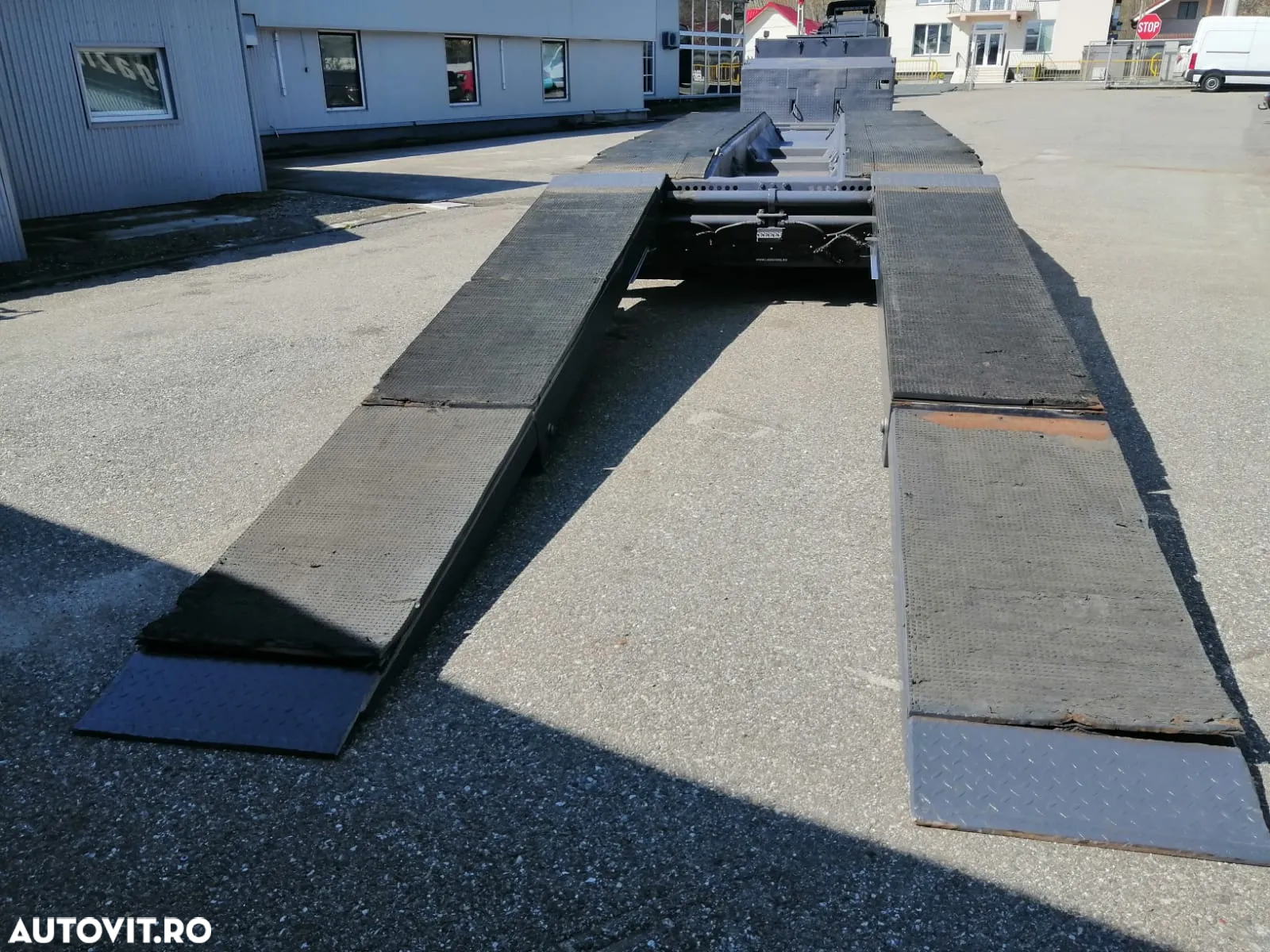 Langendorf Trailer-Tiefbett, 4 Axe, 59 to, extensie, TOP !!! - 15